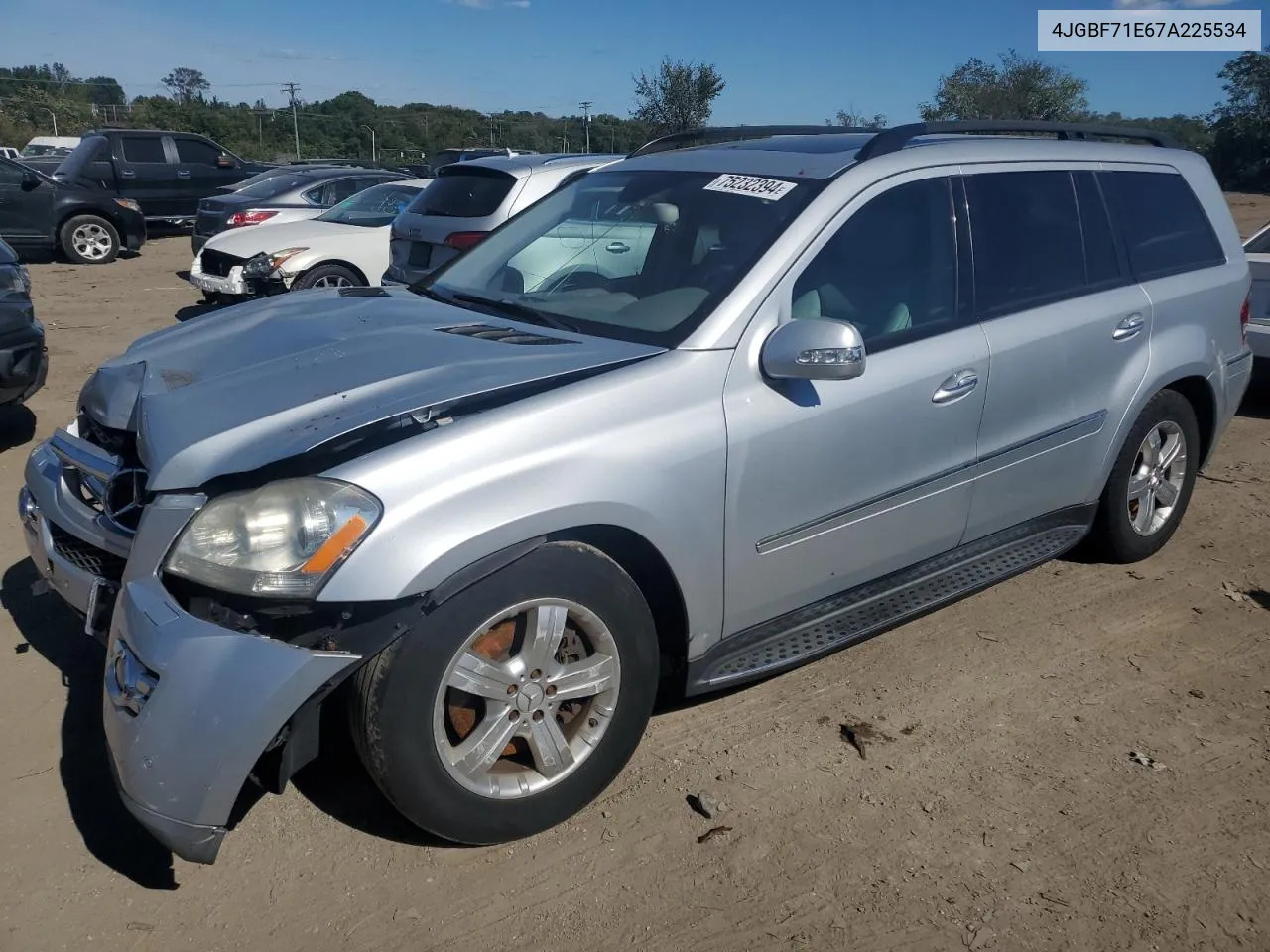 2007 Mercedes-Benz Gl 450 4Matic VIN: 4JGBF71E67A225534 Lot: 75232394