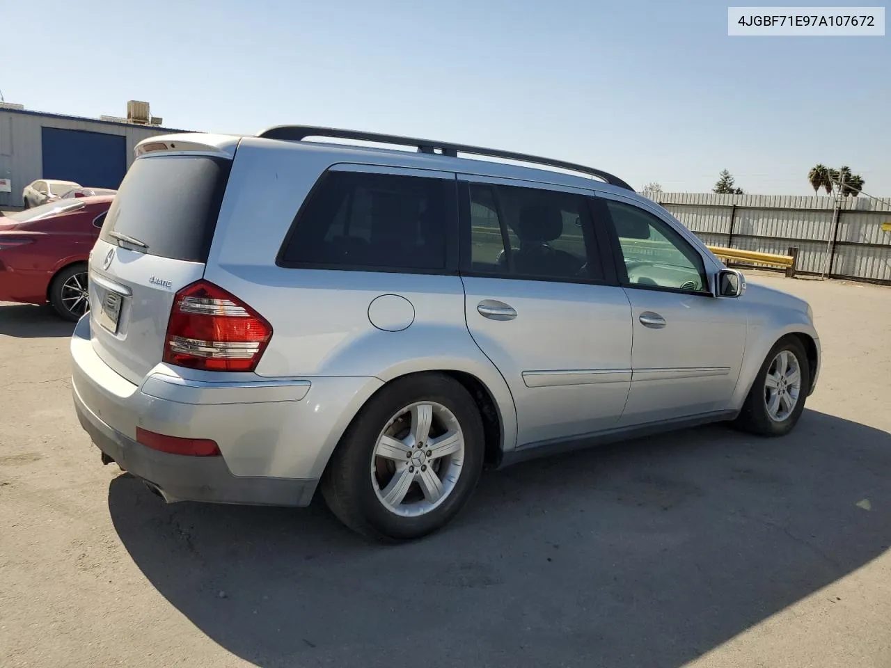 2007 Mercedes-Benz Gl 450 4Matic VIN: 4JGBF71E97A107672 Lot: 75367464