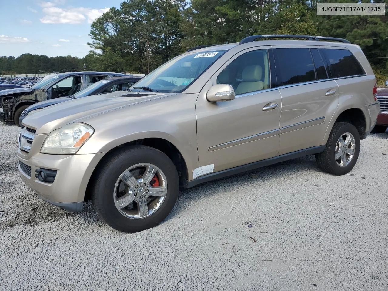 2007 Mercedes-Benz Gl 450 4Matic VIN: 4JGBF71E17A141735 Lot: 76961374