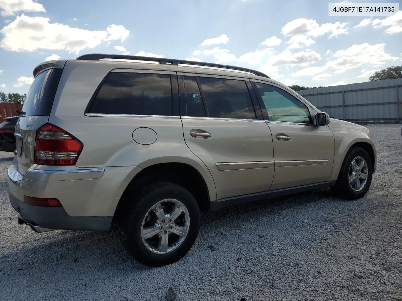 2007 Mercedes-Benz Gl 450 4Matic VIN: 4JGBF71E17A141735 Lot: 76961374