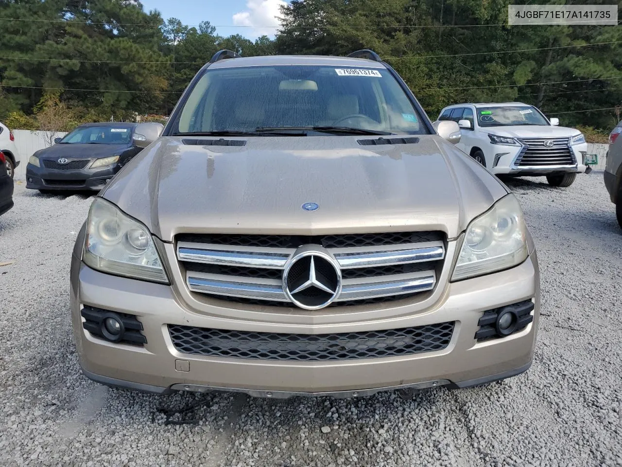 2007 Mercedes-Benz Gl 450 4Matic VIN: 4JGBF71E17A141735 Lot: 76961374