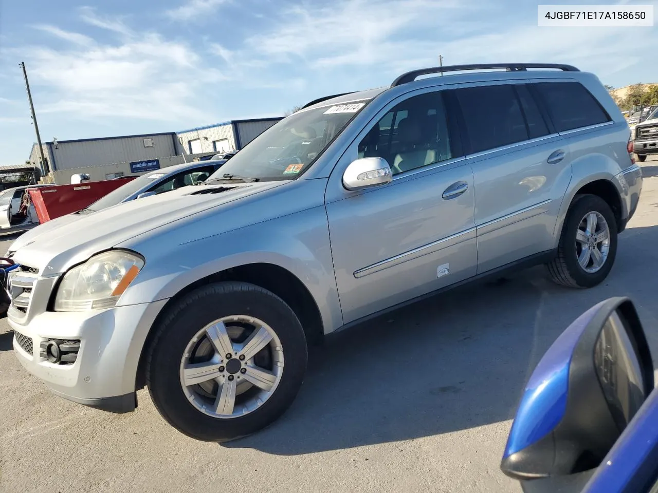 2007 Mercedes-Benz Gl 450 4Matic VIN: 4JGBF71E17A158650 Lot: 77074414