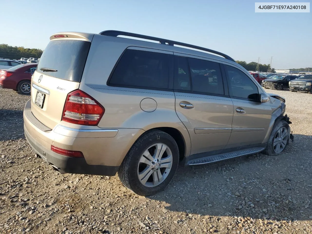 2007 Mercedes-Benz Gl 450 4Matic VIN: 4JGBF71E97A240108 Lot: 77177114