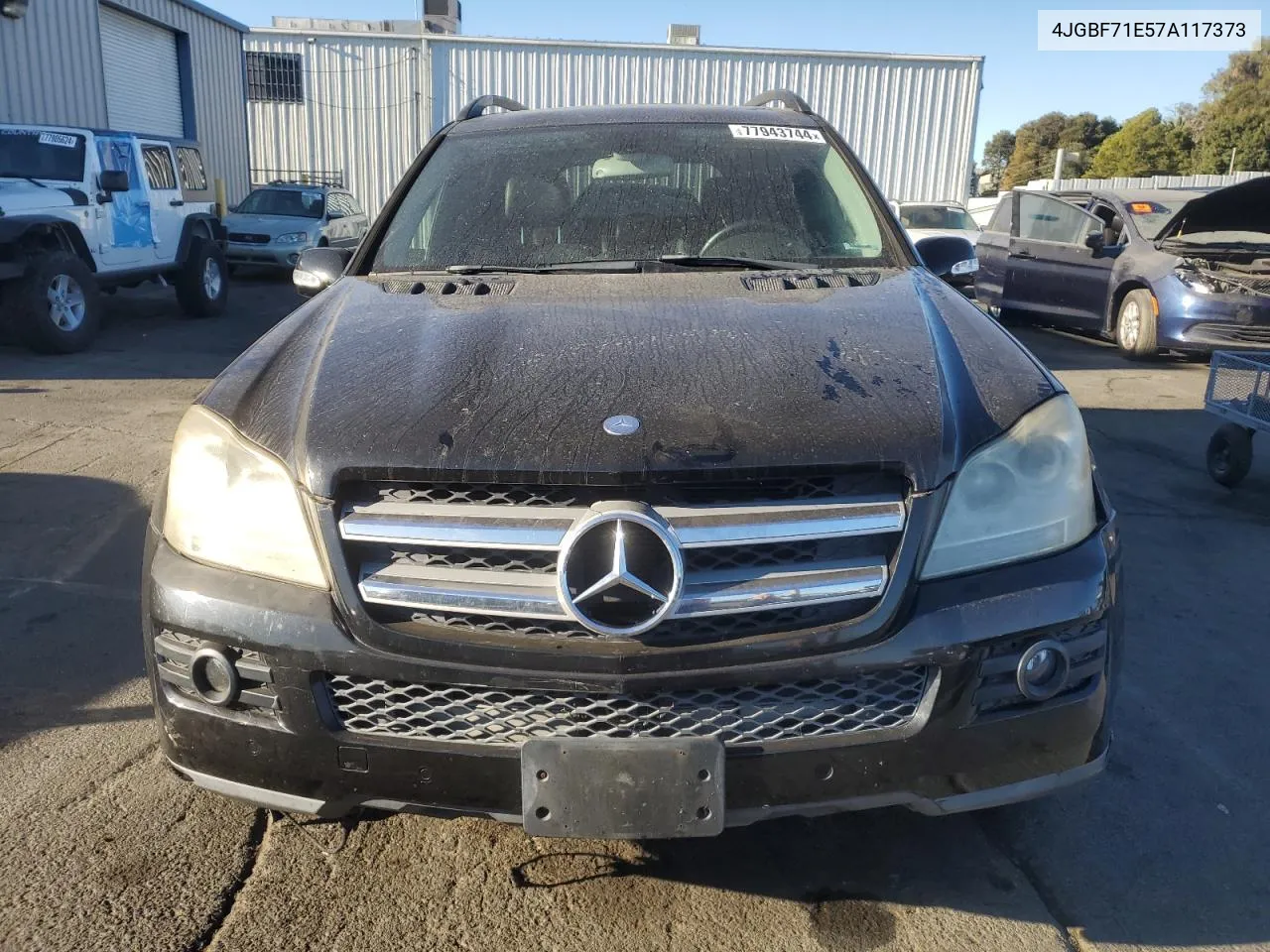 2007 Mercedes-Benz Gl 450 4Matic VIN: 4JGBF71E57A117373 Lot: 77943744