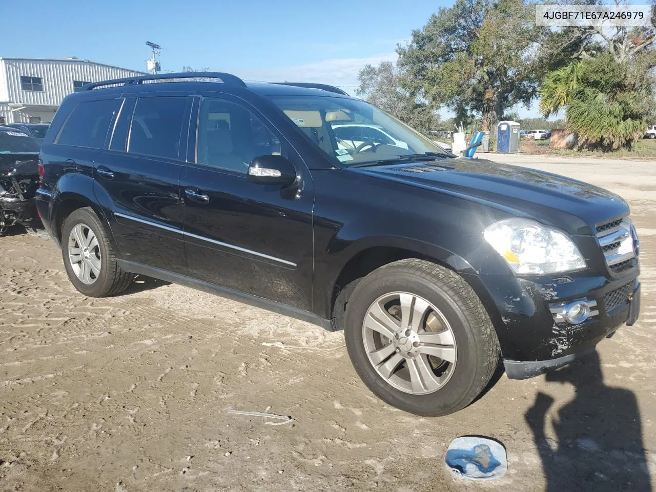 2007 Mercedes-Benz Gl 450 4Matic VIN: 4JGBF71E67A246979 Lot: 79225174