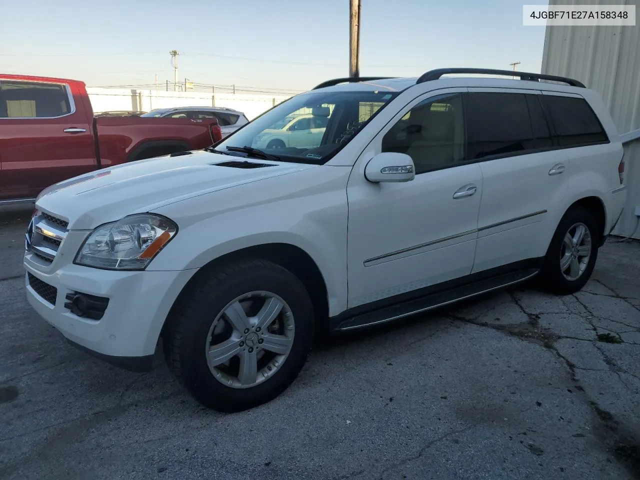 2007 Mercedes-Benz Gl 450 4Matic VIN: 4JGBF71E27A158348 Lot: 79345674