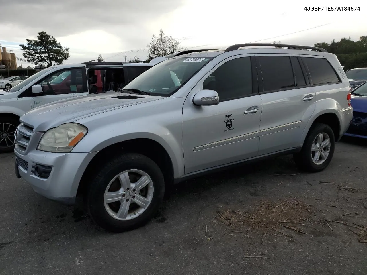 2007 Mercedes-Benz Gl 450 4Matic VIN: 4JGBF71E57A134674 Lot: 80794574