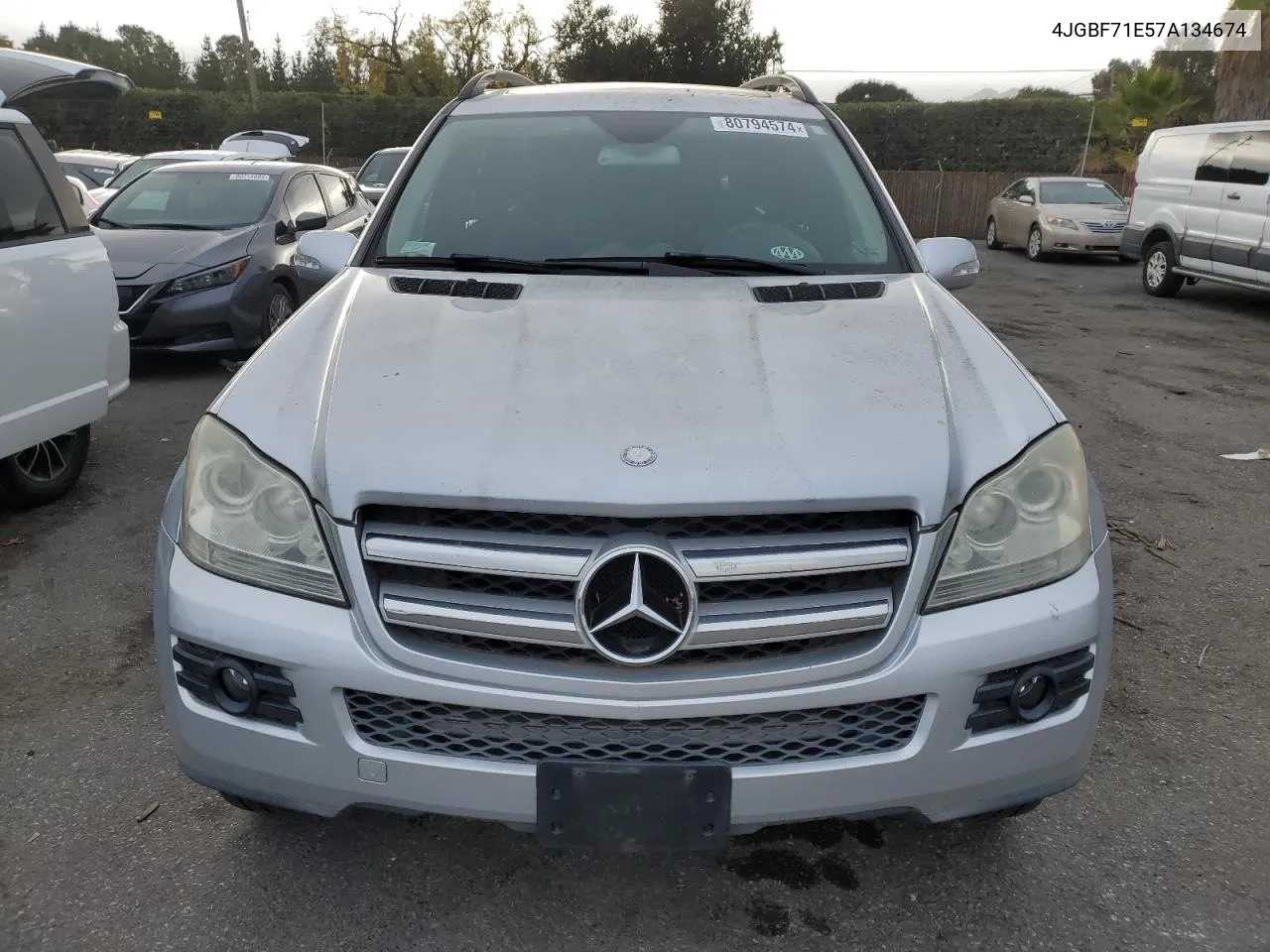 2007 Mercedes-Benz Gl 450 4Matic VIN: 4JGBF71E57A134674 Lot: 80794574