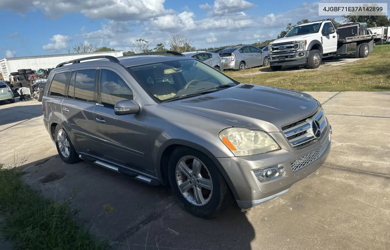 2007 Mercedes-Benz Gl 450 4Matic VIN: 4JGBF71E37A142899 Lot: 80987354