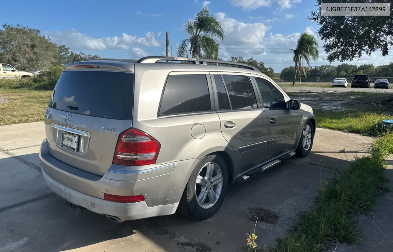 2007 Mercedes-Benz Gl 450 4Matic VIN: 4JGBF71E37A142899 Lot: 80987354