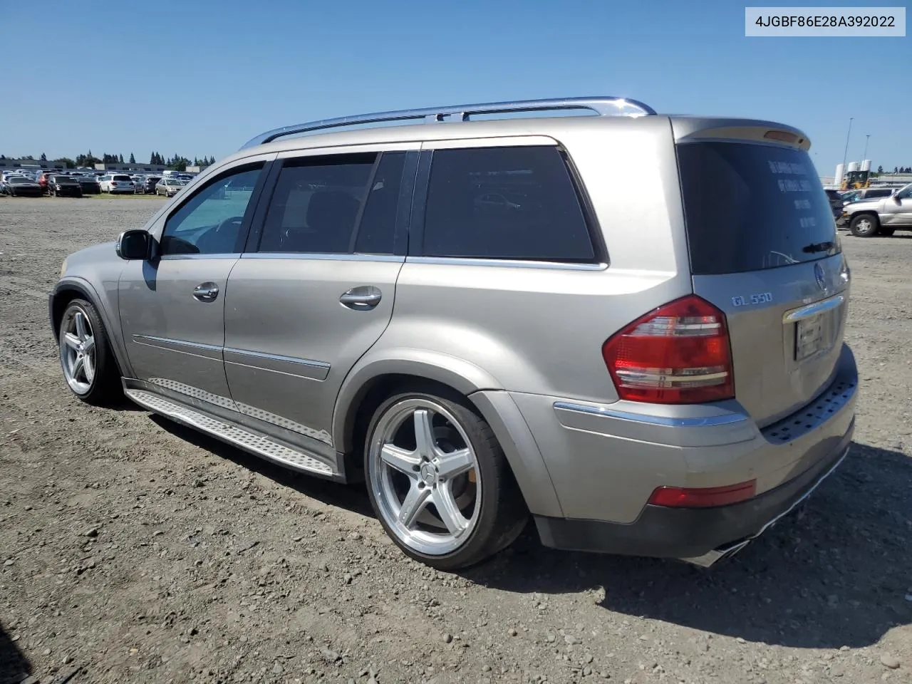 2008 Mercedes-Benz Gl 550 4Matic VIN: 4JGBF86E28A392022 Lot: 53035424