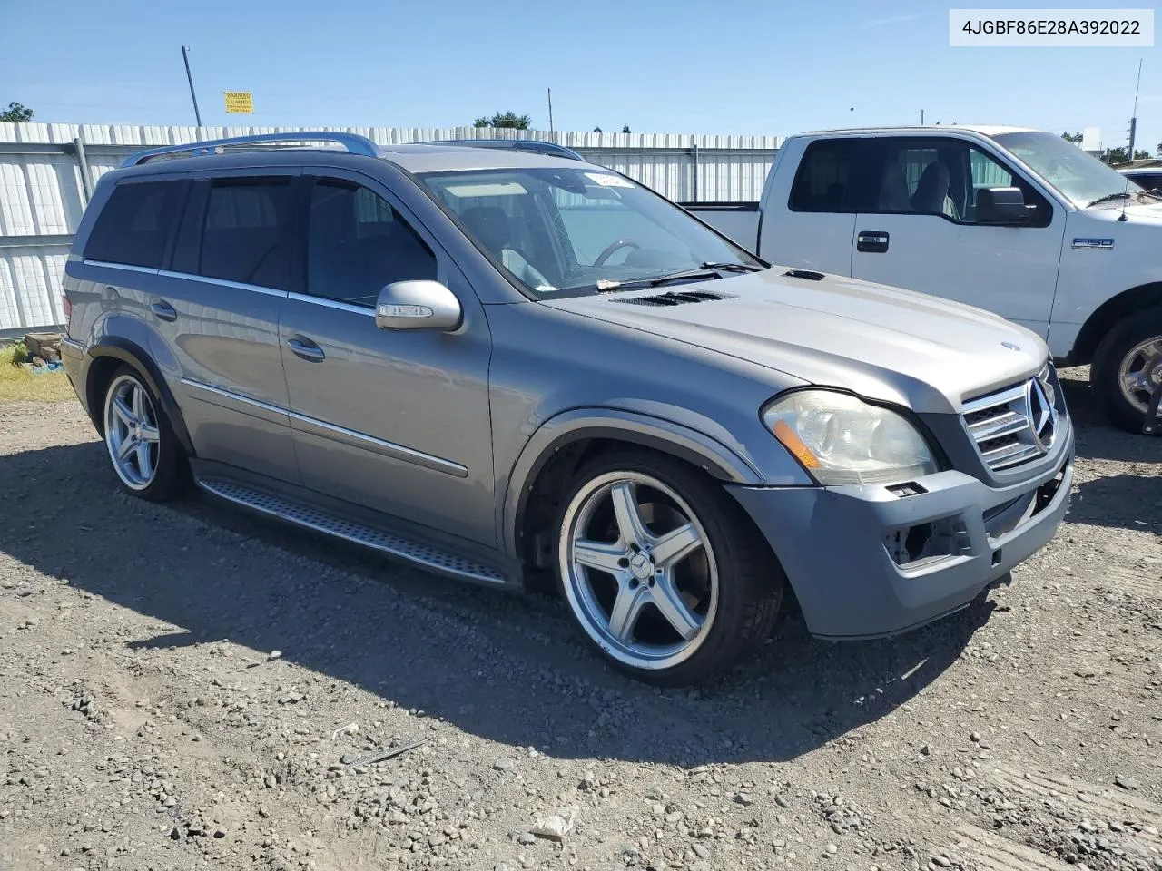 2008 Mercedes-Benz Gl 550 4Matic VIN: 4JGBF86E28A392022 Lot: 53035424