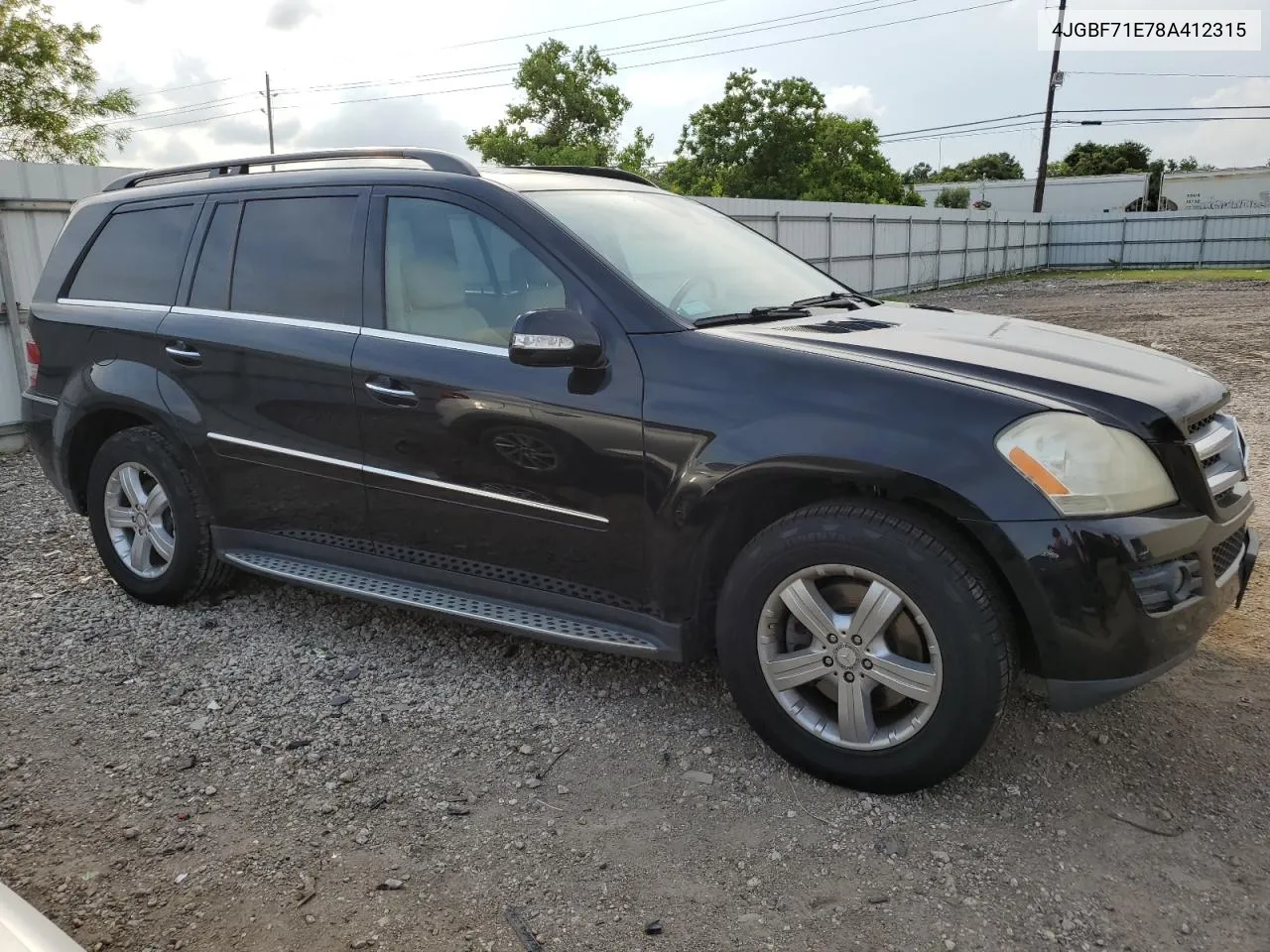 2008 Mercedes-Benz Gl 450 4Matic VIN: 4JGBF71E78A412315 Lot: 56953404