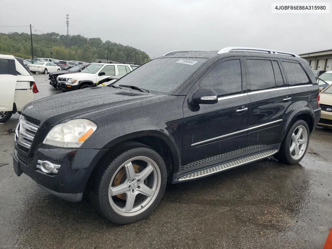 2008 Mercedes-Benz Gl 550 4Matic VIN: 4JGBF86E88A315980 Lot: 71504644