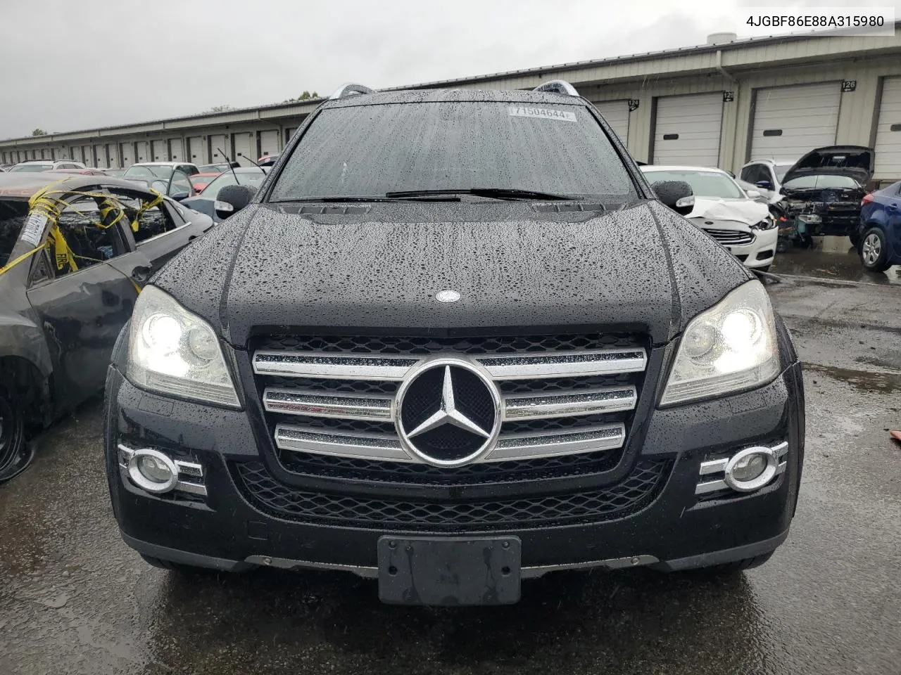 2008 Mercedes-Benz Gl 550 4Matic VIN: 4JGBF86E88A315980 Lot: 71504644