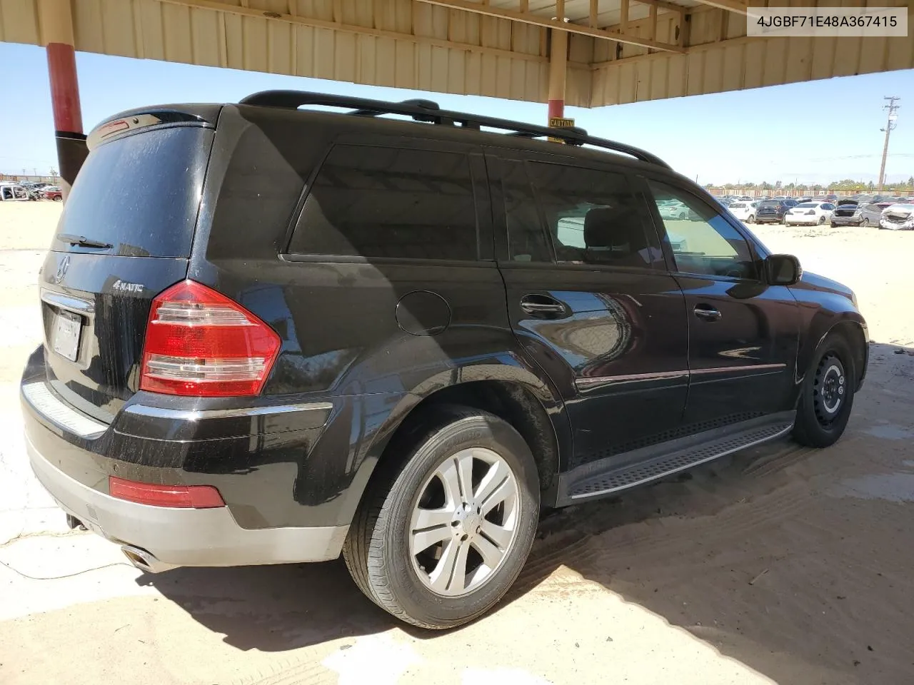 2008 Mercedes-Benz Gl 450 4Matic VIN: 4JGBF71E48A367415 Lot: 71655944