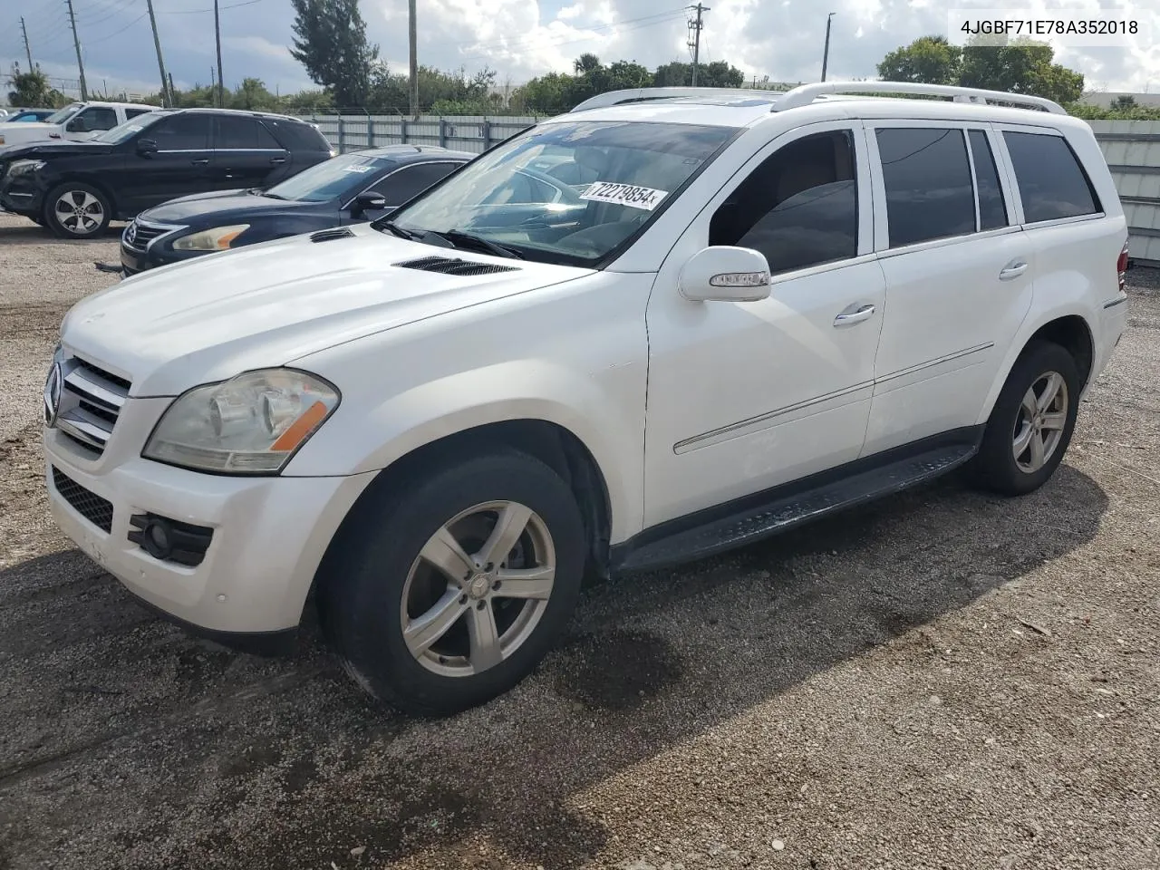 2008 Mercedes-Benz Gl 450 4Matic VIN: 4JGBF71E78A352018 Lot: 72279854