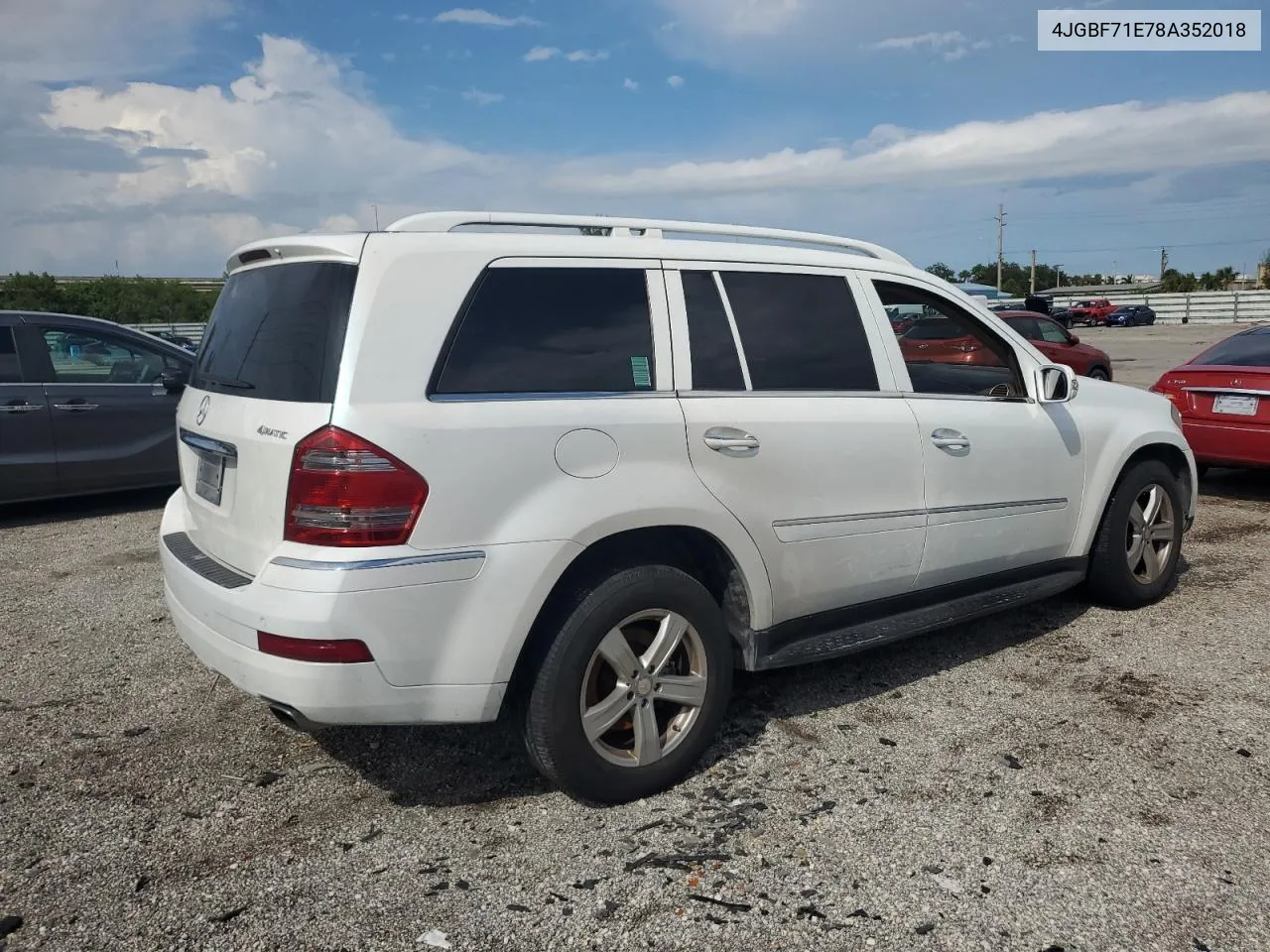 2008 Mercedes-Benz Gl 450 4Matic VIN: 4JGBF71E78A352018 Lot: 72279854