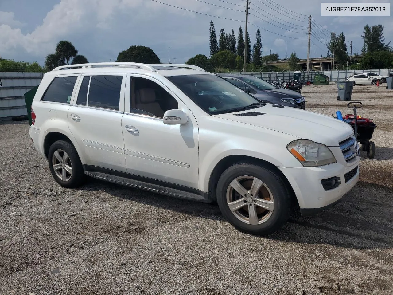 2008 Mercedes-Benz Gl 450 4Matic VIN: 4JGBF71E78A352018 Lot: 72279854