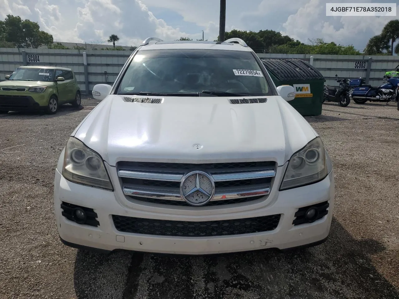 2008 Mercedes-Benz Gl 450 4Matic VIN: 4JGBF71E78A352018 Lot: 72279854