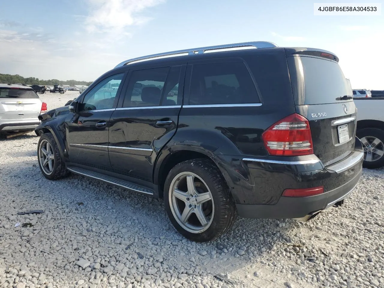 2008 Mercedes-Benz Gl 550 4Matic VIN: 4JGBF86E58A304533 Lot: 72450714