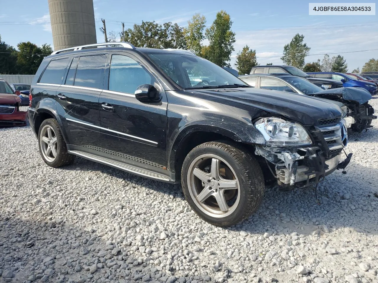 2008 Mercedes-Benz Gl 550 4Matic VIN: 4JGBF86E58A304533 Lot: 72450714