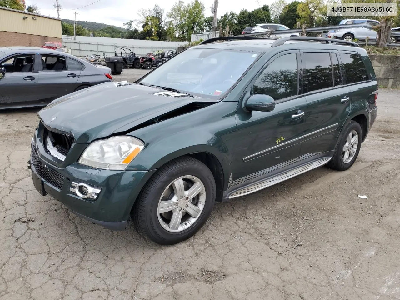 2008 Mercedes-Benz Gl 450 4Matic VIN: 4JGBF71E98A365160 Lot: 72470384