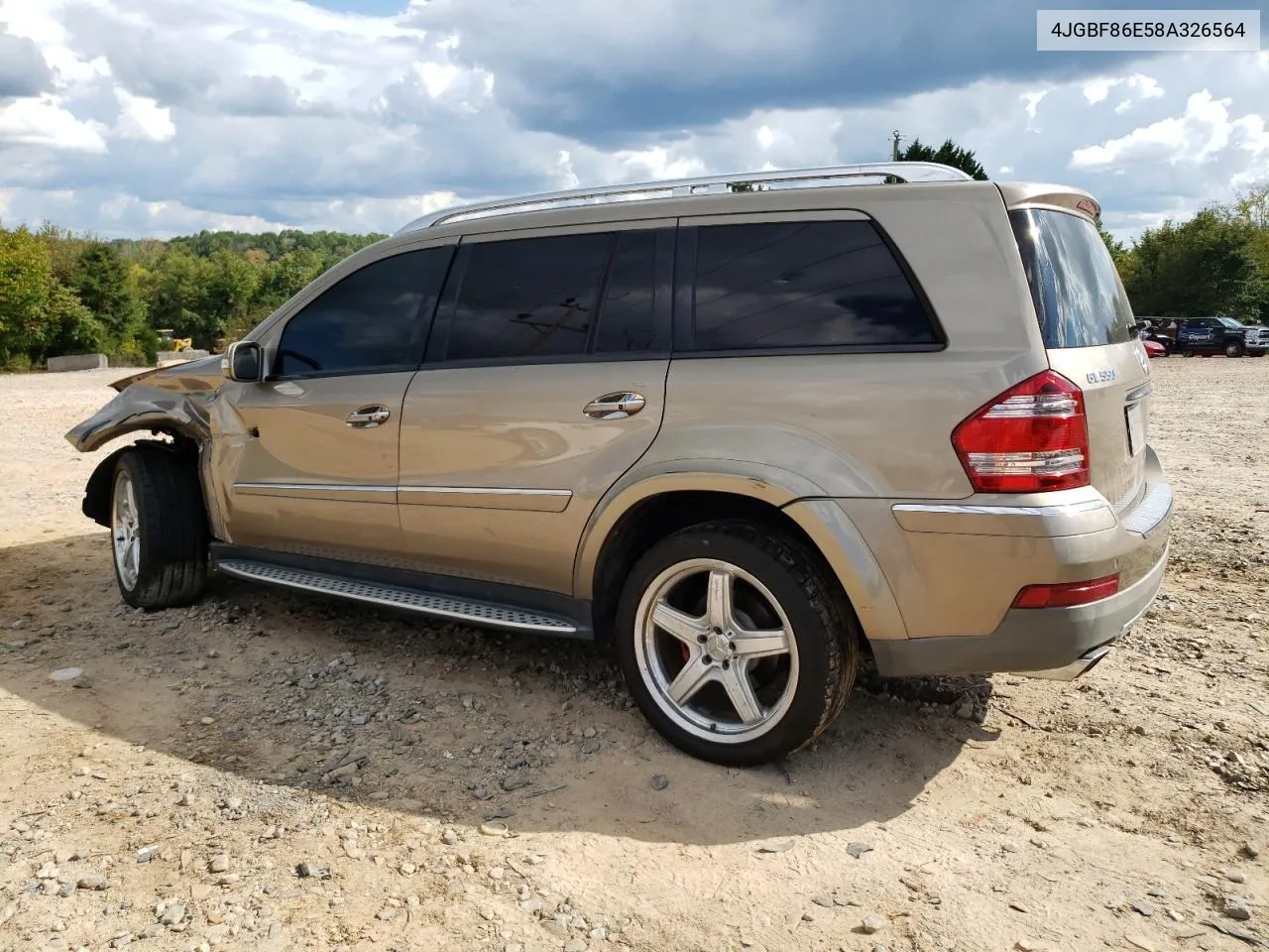 2008 Mercedes-Benz Gl 550 4Matic VIN: 4JGBF86E58A326564 Lot: 72477614