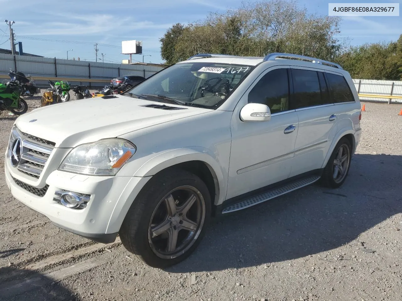 2008 Mercedes-Benz Gl 550 4Matic VIN: 4JGBF86E08A329677 Lot: 72849314