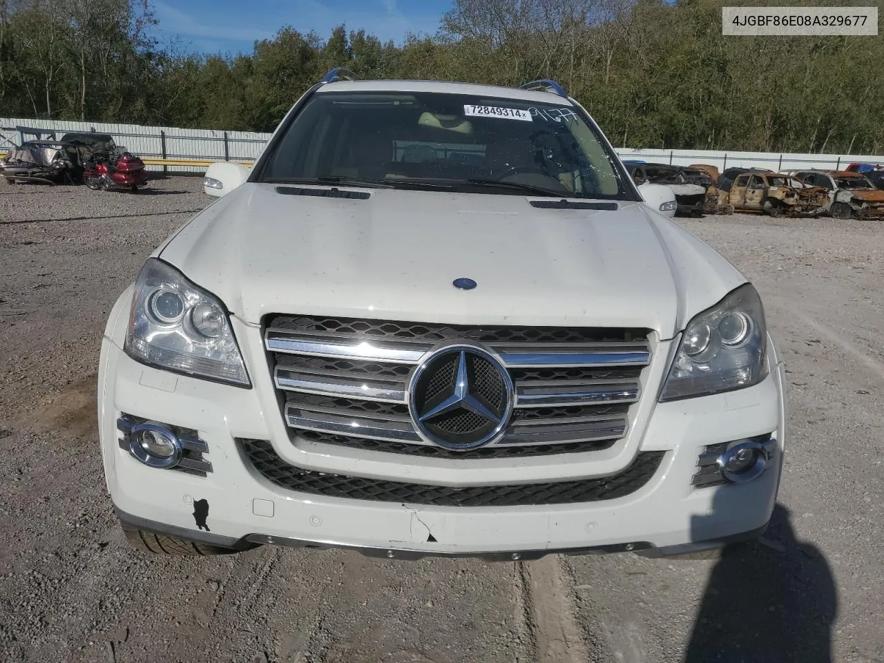 2008 Mercedes-Benz Gl 550 4Matic VIN: 4JGBF86E08A329677 Lot: 72849314