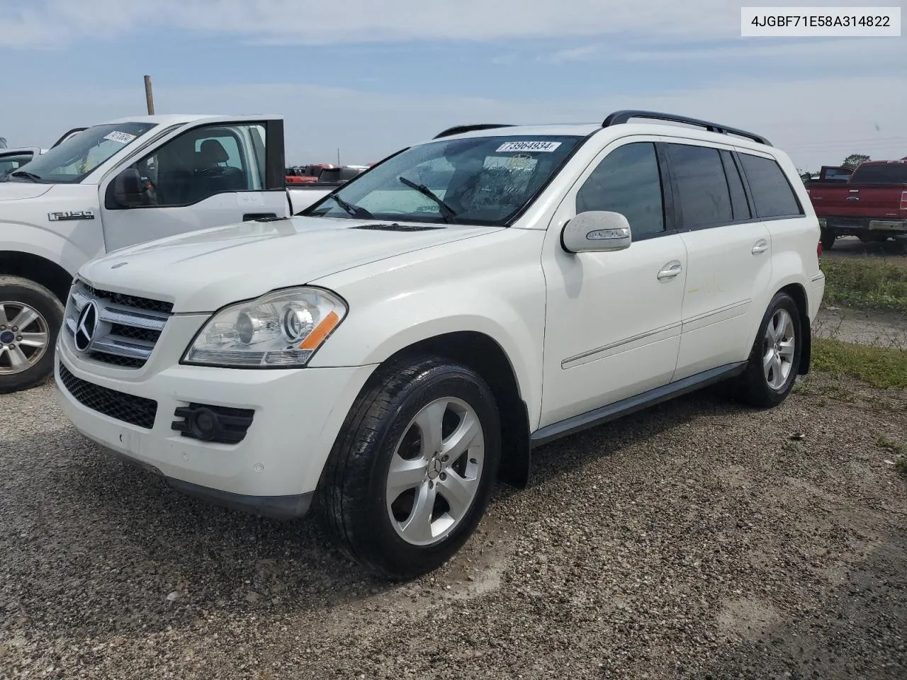 2008 Mercedes-Benz Gl 450 4Matic VIN: 4JGBF71E58A314822 Lot: 73964934