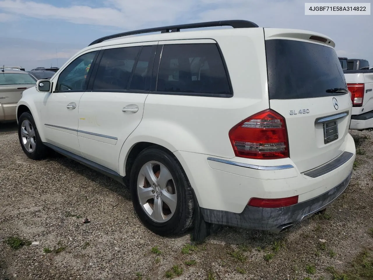 2008 Mercedes-Benz Gl 450 4Matic VIN: 4JGBF71E58A314822 Lot: 73964934