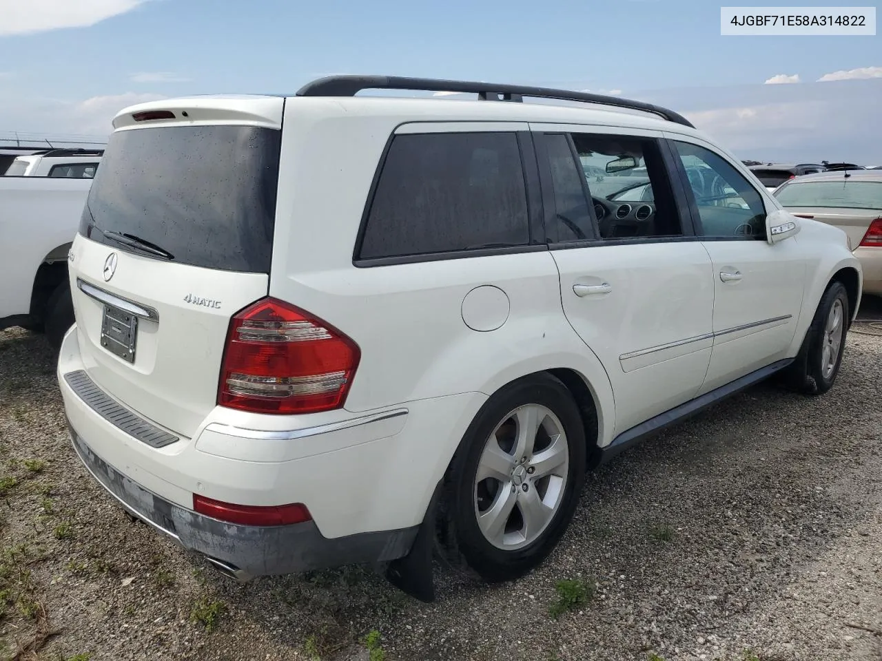 2008 Mercedes-Benz Gl 450 4Matic VIN: 4JGBF71E58A314822 Lot: 73964934