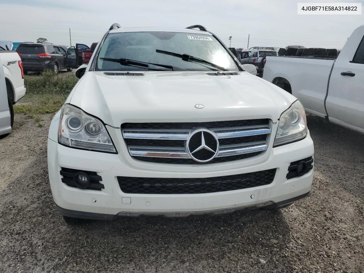 2008 Mercedes-Benz Gl 450 4Matic VIN: 4JGBF71E58A314822 Lot: 73964934