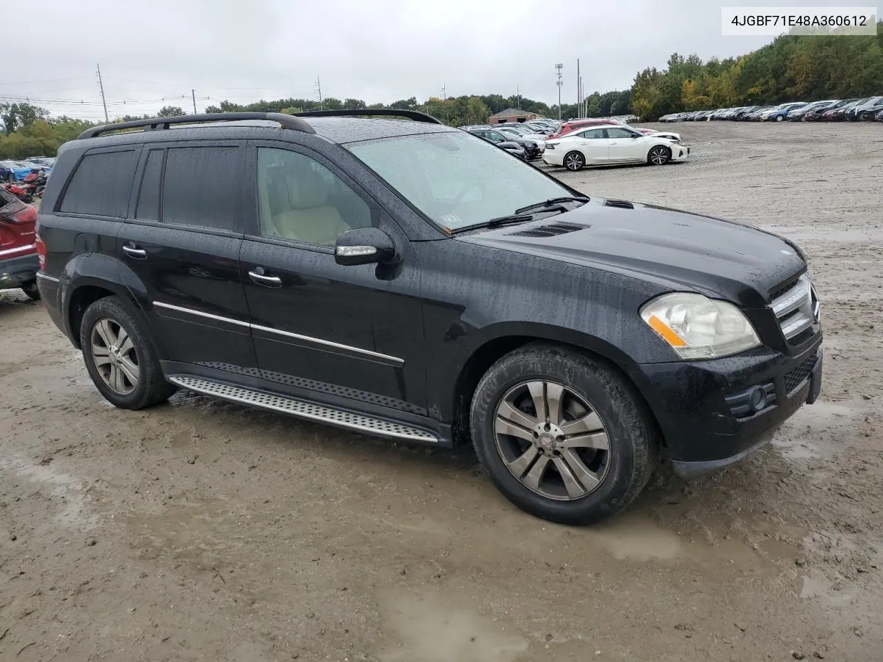 2008 Mercedes-Benz Gl 450 4Matic VIN: 4JGBF71E48A360612 Lot: 75102504