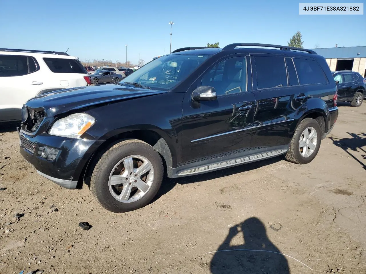 2008 Mercedes-Benz Gl 450 4Matic VIN: 4JGBF71E38A321882 Lot: 78053904