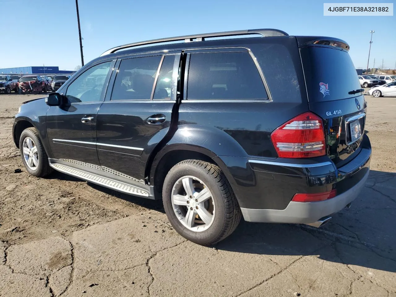 2008 Mercedes-Benz Gl 450 4Matic VIN: 4JGBF71E38A321882 Lot: 78053904