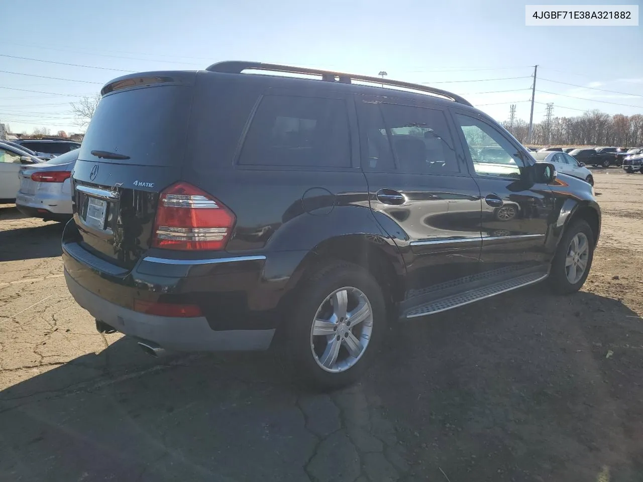 2008 Mercedes-Benz Gl 450 4Matic VIN: 4JGBF71E38A321882 Lot: 78053904