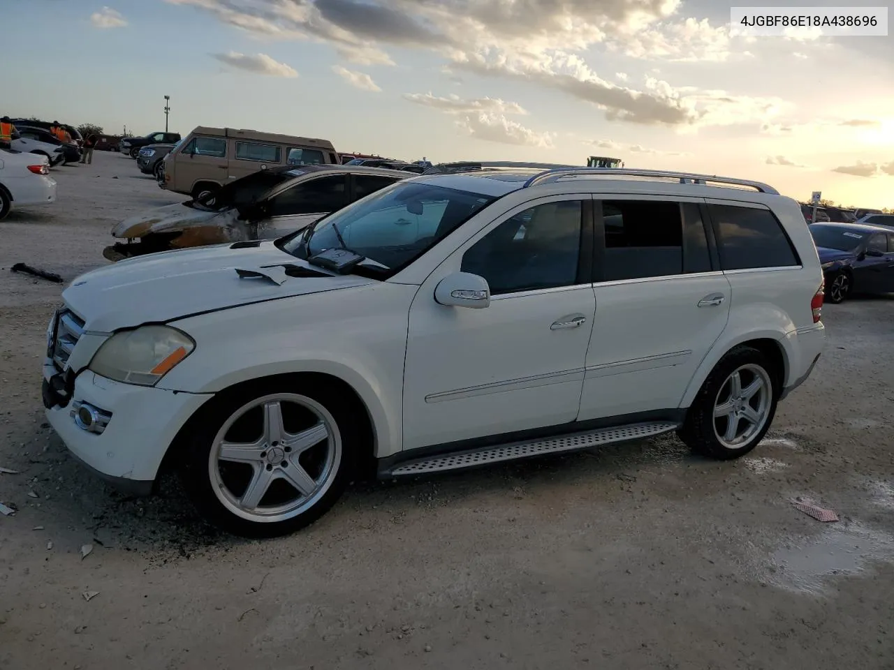 2008 Mercedes-Benz Gl 550 4Matic VIN: 4JGBF86E18A438696 Lot: 79245414