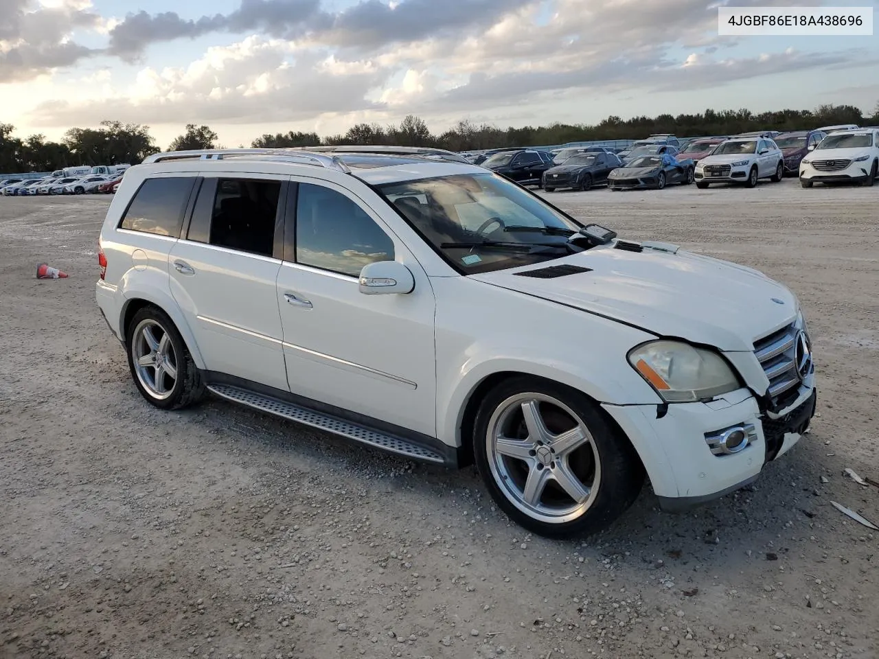 2008 Mercedes-Benz Gl 550 4Matic VIN: 4JGBF86E18A438696 Lot: 79245414