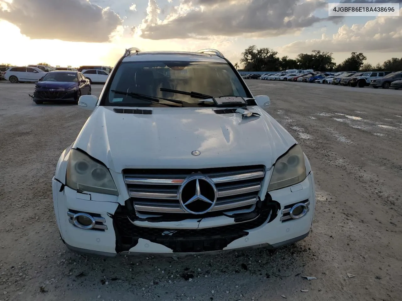 2008 Mercedes-Benz Gl 550 4Matic VIN: 4JGBF86E18A438696 Lot: 79245414