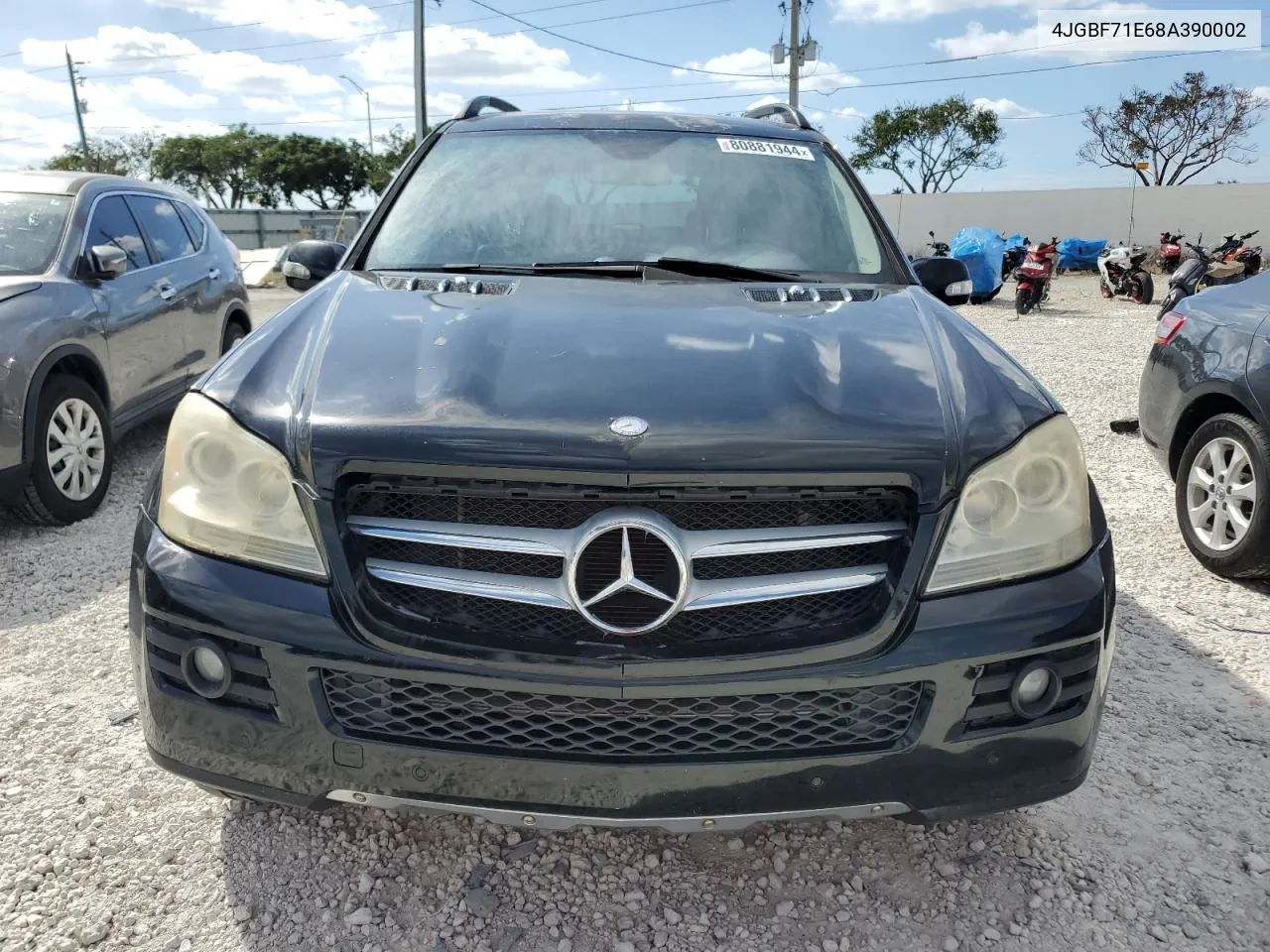 2008 Mercedes-Benz Gl 450 4Matic VIN: 4JGBF71E68A390002 Lot: 80881944