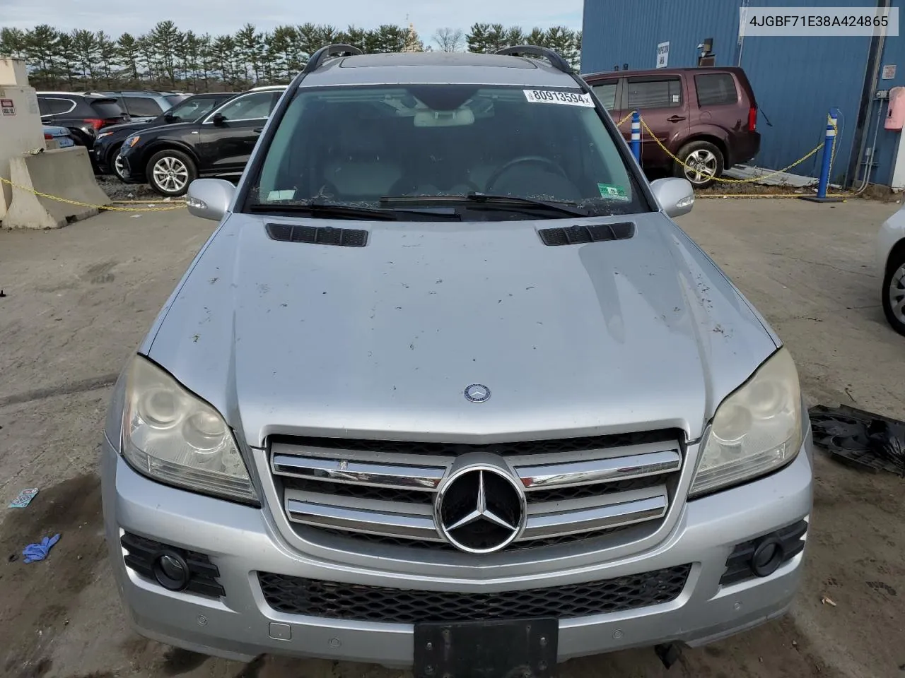 2008 Mercedes-Benz Gl 450 4Matic VIN: 4JGBF71E38A424865 Lot: 80913594