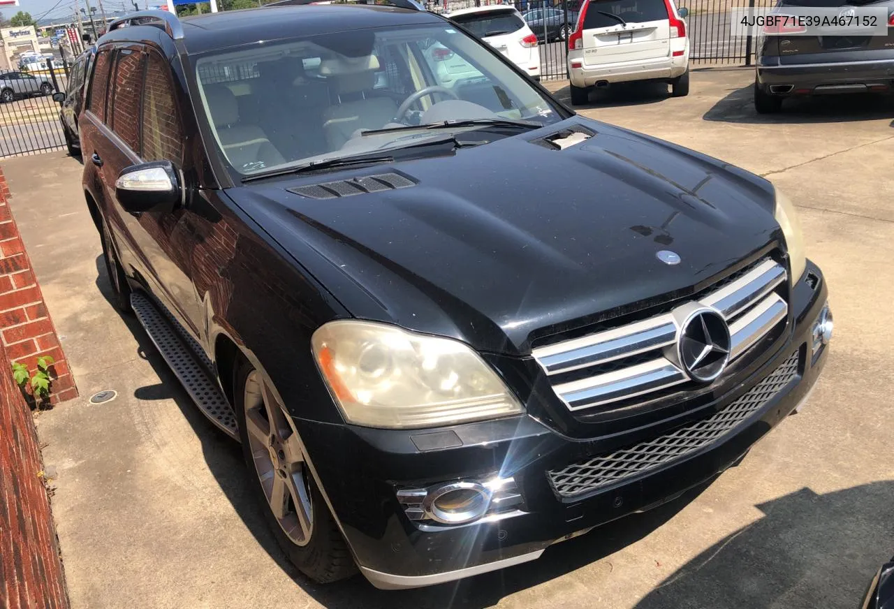 4JGBF71E39A467152 2009 Mercedes-Benz Gl 450 4Matic