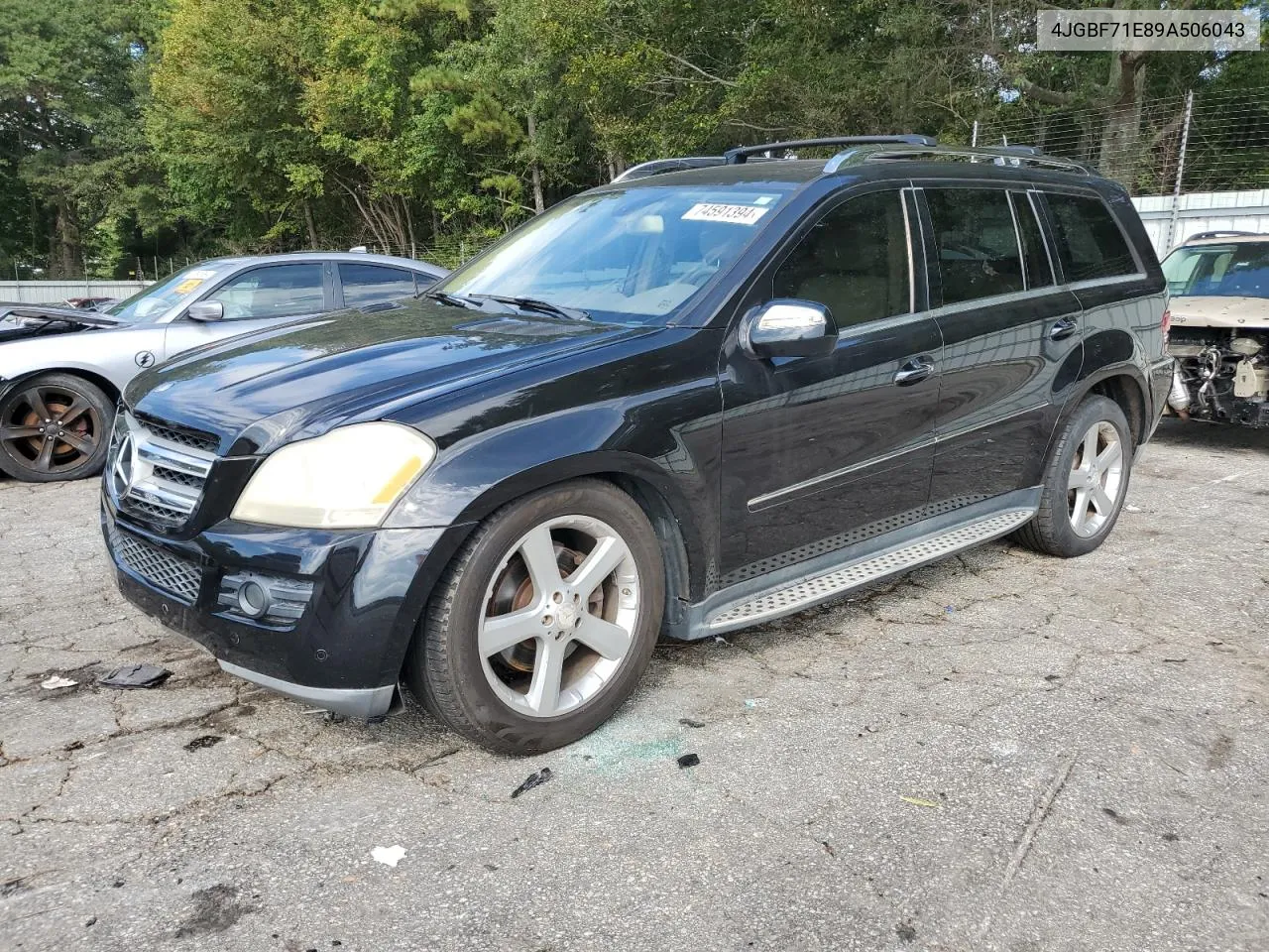 2009 Mercedes-Benz Gl 450 4Matic VIN: 4JGBF71E89A506043 Lot: 74591394