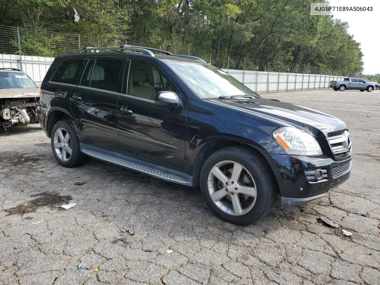 2009 Mercedes-Benz Gl 450 4Matic VIN: 4JGBF71E89A506043 Lot: 74591394