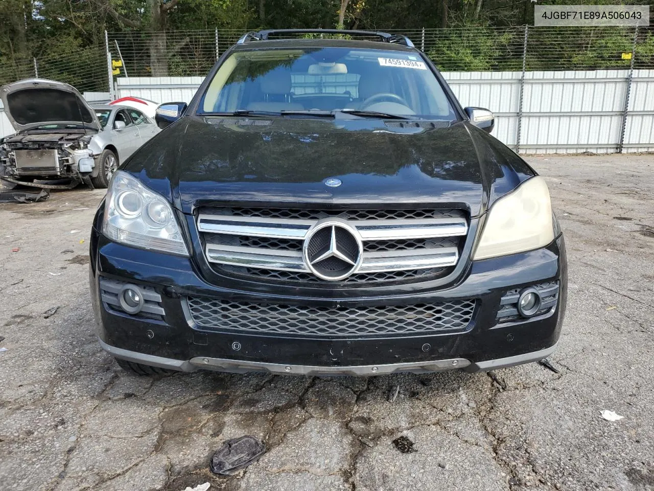 2009 Mercedes-Benz Gl 450 4Matic VIN: 4JGBF71E89A506043 Lot: 74591394