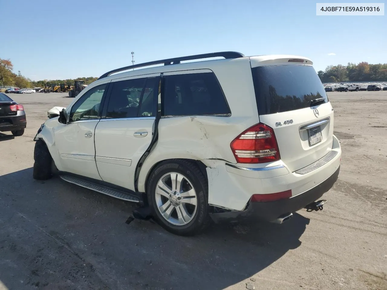 2009 Mercedes-Benz Gl 450 4Matic VIN: 4JGBF71E59A519316 Lot: 75270484