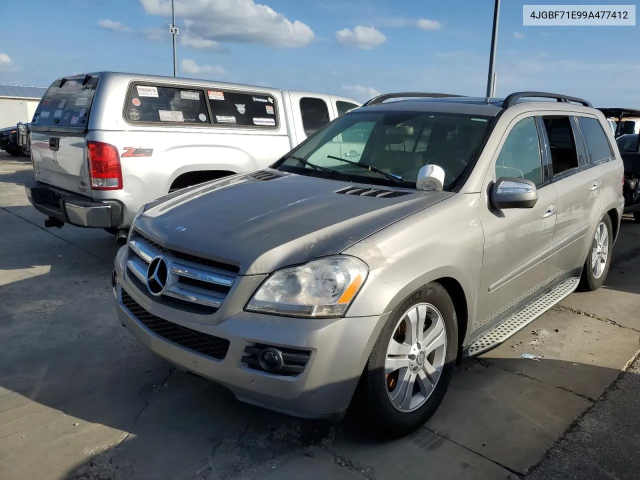 2009 Mercedes-Benz Gl 450 4Matic VIN: 4JGBF71E99A477412 Lot: 75533724