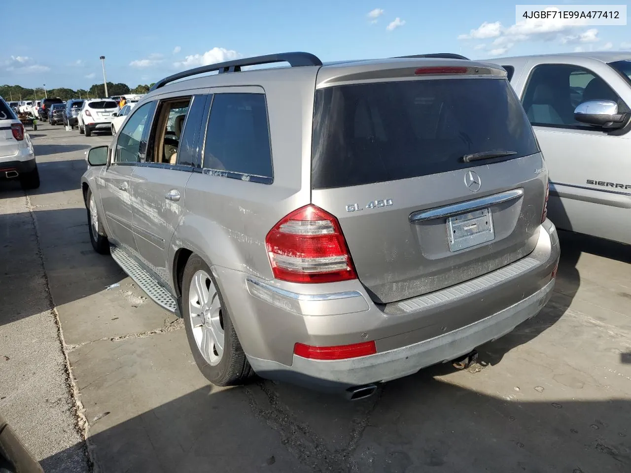 2009 Mercedes-Benz Gl 450 4Matic VIN: 4JGBF71E99A477412 Lot: 75533724